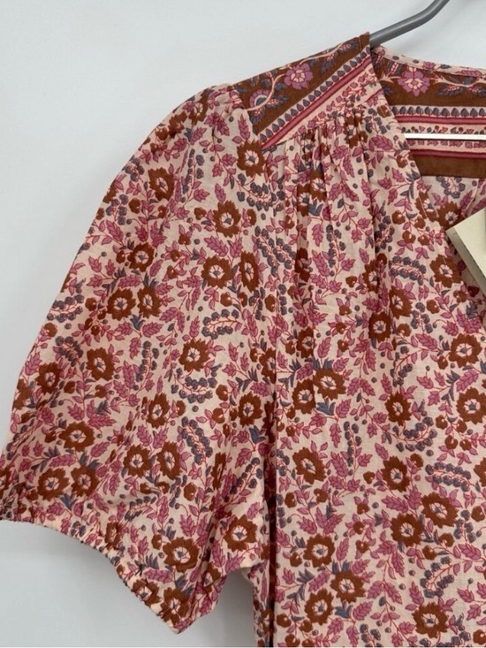 Faherty Dresses & Skirts - Faherty Orinda Maxi Dress size XL Organic Cotton Button Front Long Sleeve NWT